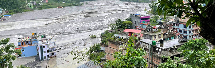 floods in melamchi