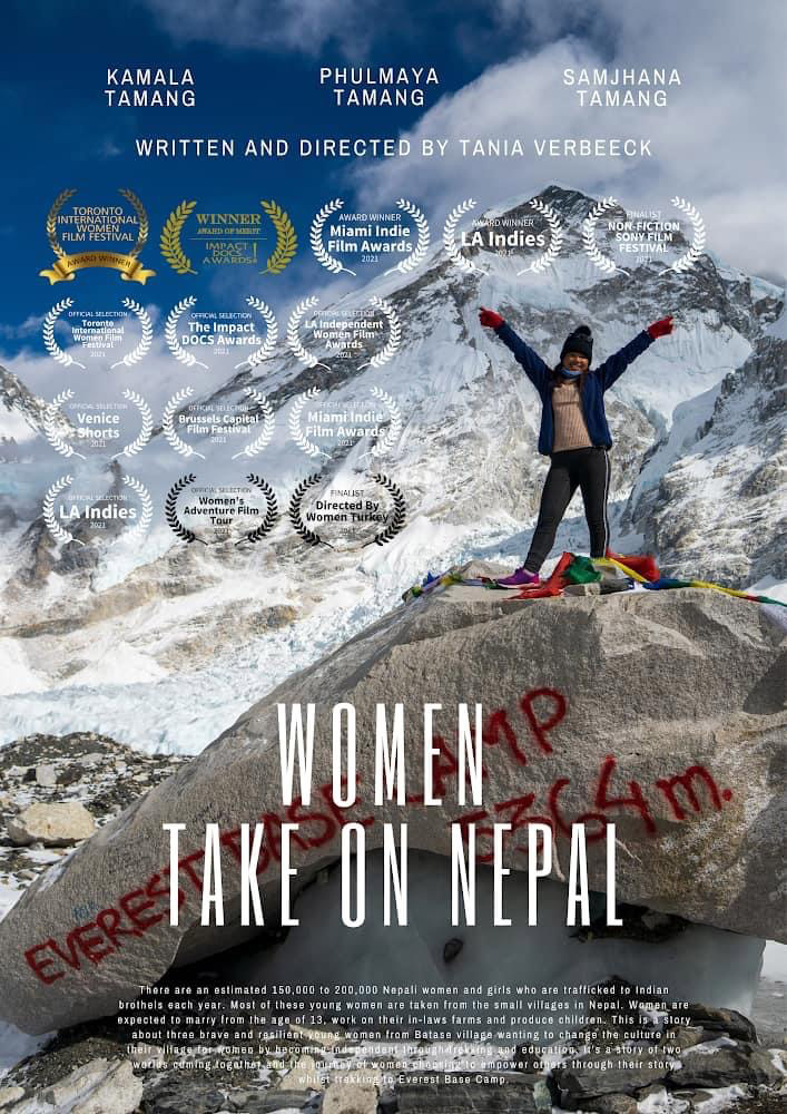 poster of Women Take on Nepal film